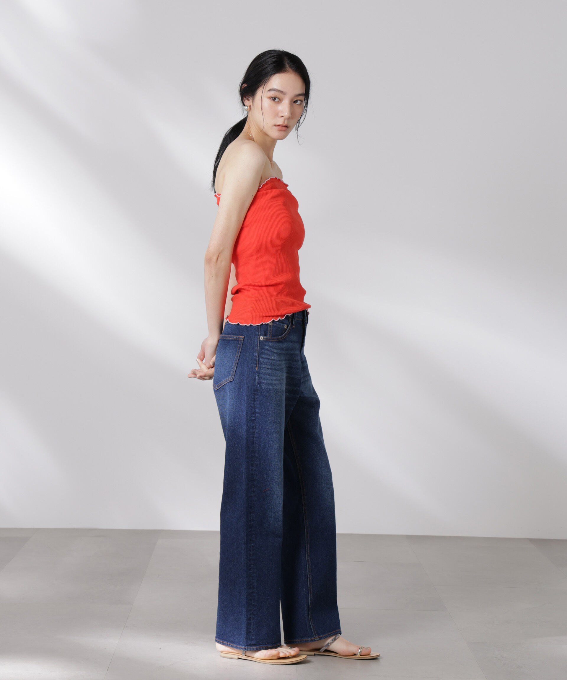 nano･universe「OperaSPORT/ROSETTE SEAMLESS TUBETOP」|Tシャツ・カットソー|