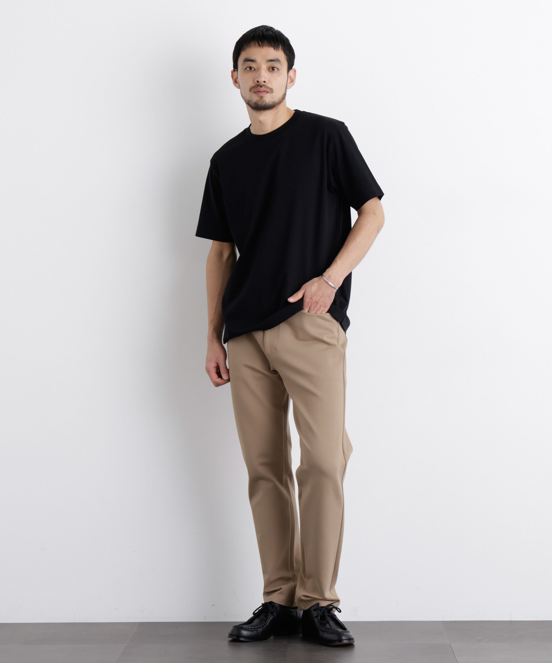 nano･universe「アンチスメル クルーネックTシャツ 半袖」|Tシャツ・カットソー|