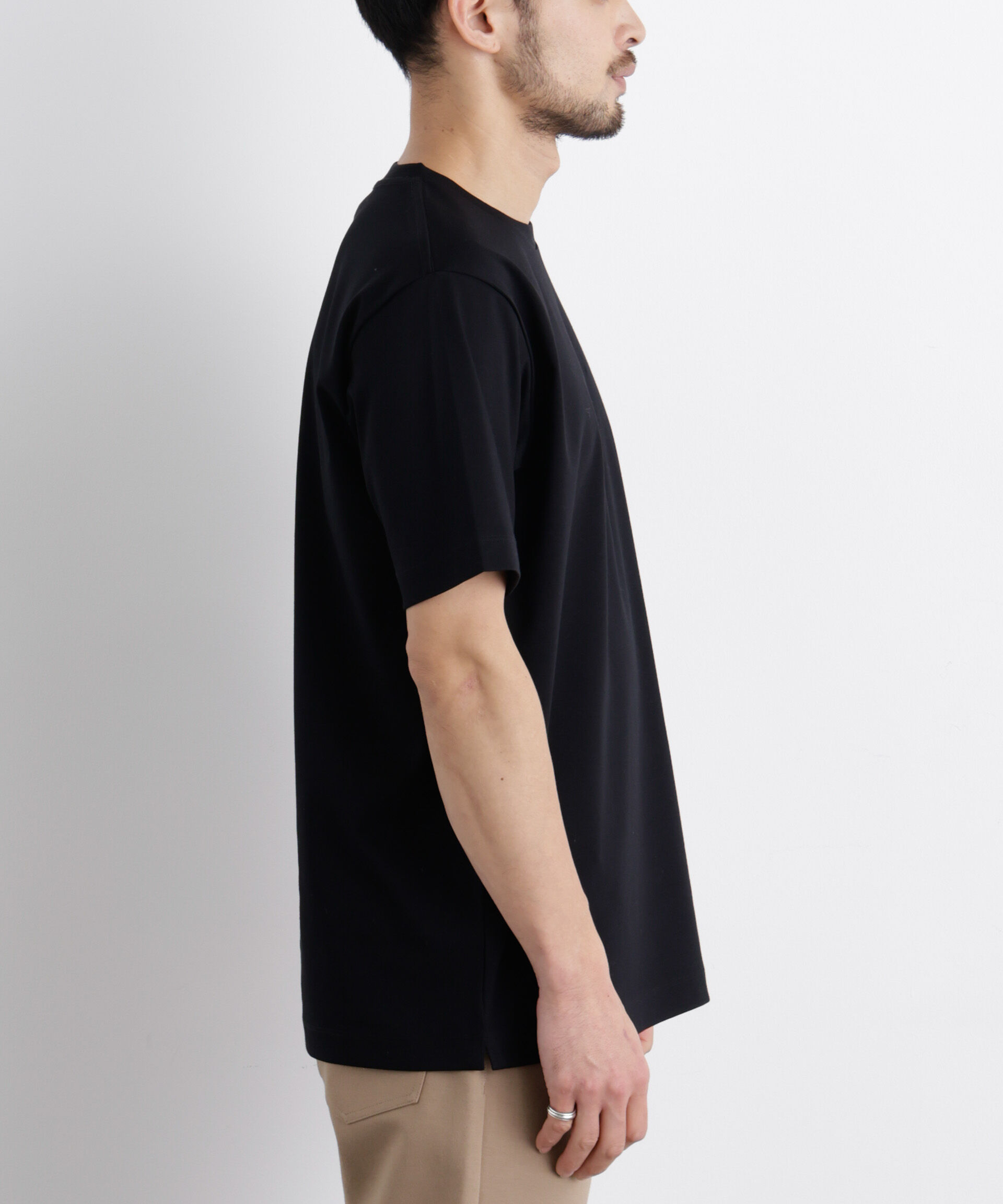 nano･universe「アンチスメル クルーネックTシャツ 半袖」|Tシャツ・カットソー|