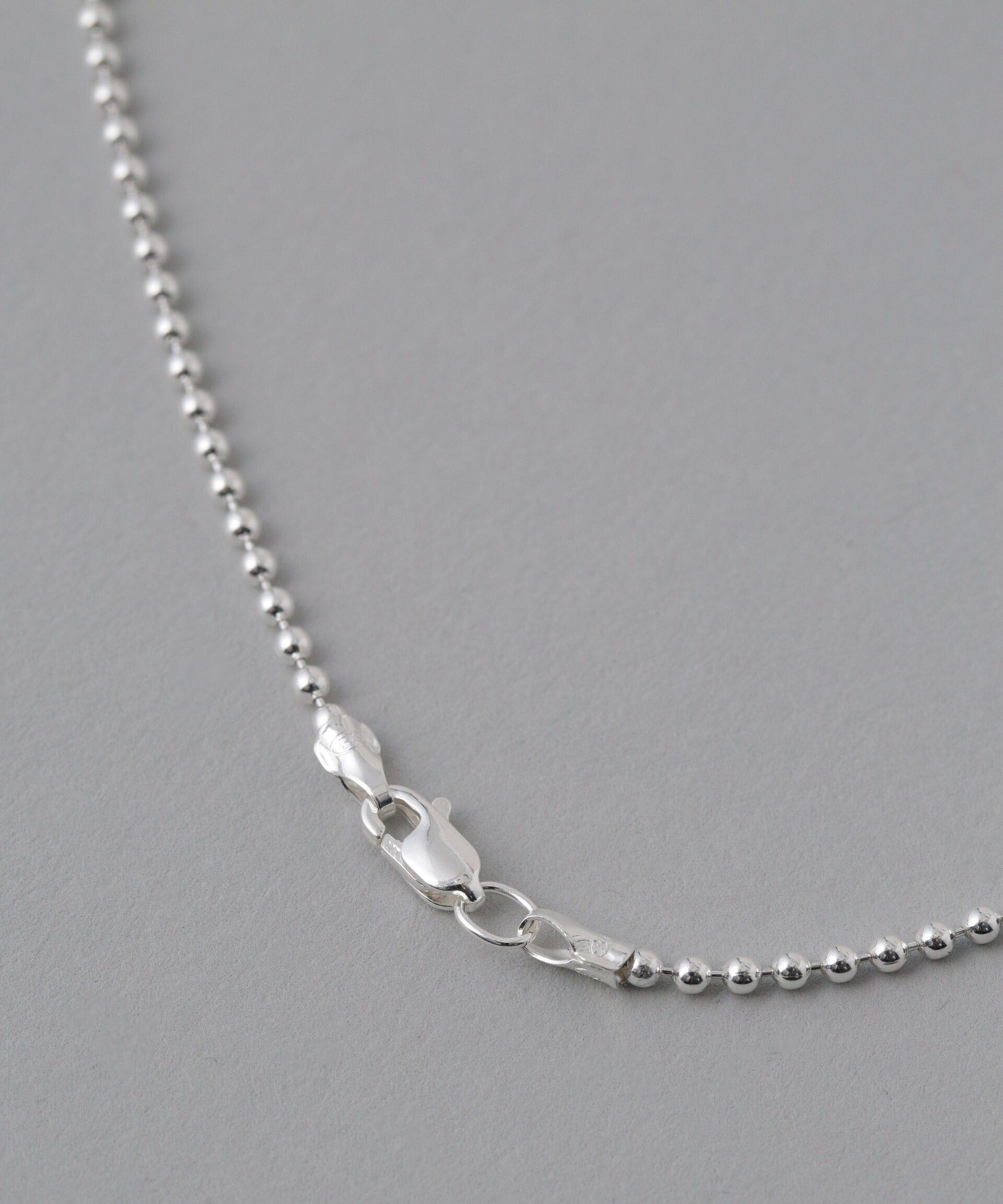 nano･universe「Mexican Jewelry/Silver Ball Chain Necklace」|ネックレス|