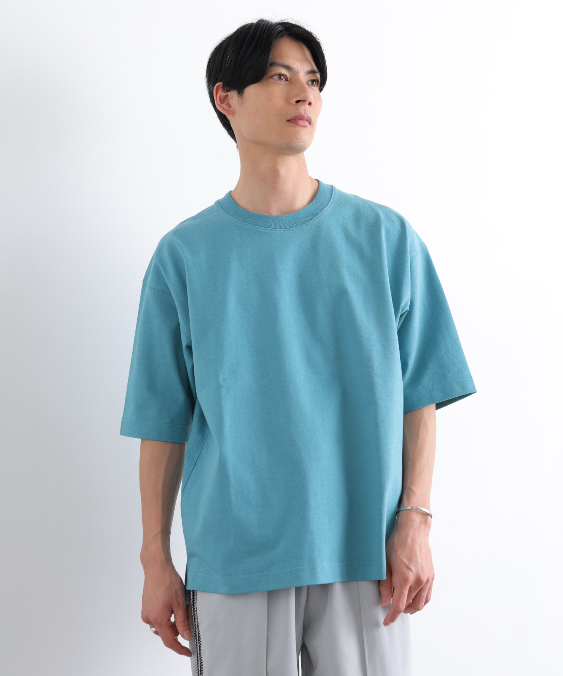 nano･universe「ヘビーウェイトTシャツ 半袖」|Tシャツ・カットソー|
