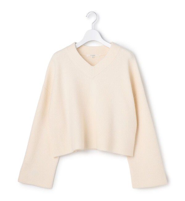 23区「【SLOW/一部店舗限定】ソフトウール Vネック ニット」|ニット・セーター|