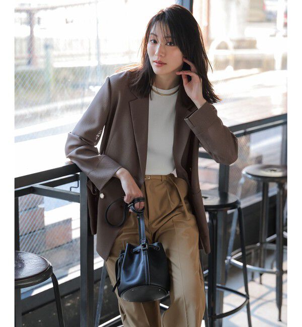 ANY SIS「ツイステッドクリアチノワイド パンツ」|その他|