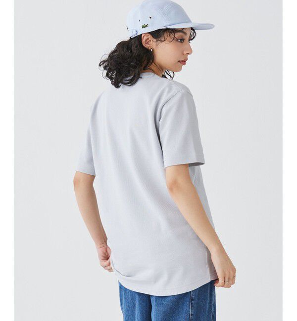 LACOSTE「鹿の子地ポケット半袖Tシャツ」|Tシャツ・カットソー|