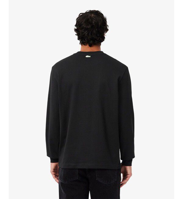 LACOSTE「テニスヘリテージプリントロングスリーブTシャツ」|Tシャツ・カットソー|