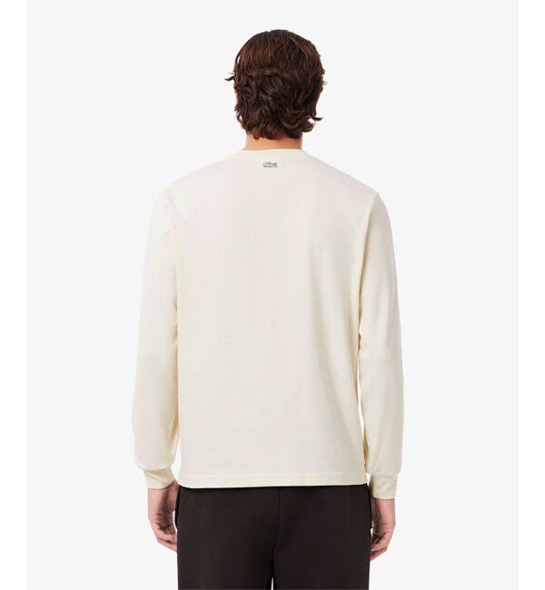 LACOSTE「テニスヘリテージプリントロングスリーブTシャツ」|Tシャツ・カットソー|