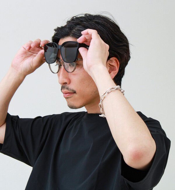 GLOSTER「【OUTDOOR PRODUCTS】折りたたみ式フィットオーバーサングラス」|サングラス|