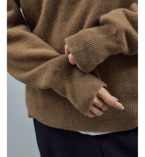 SALON adam et rope'「【WEB限定】ウールカシミヤニットプルオーバー」|ニット・セーター|