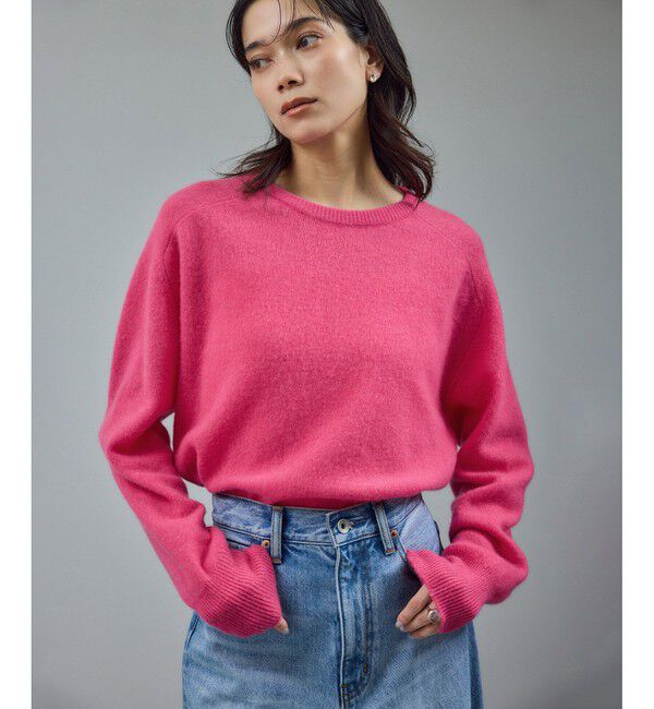 SALON adam et rope'「【WEB限定】ウールカシミヤニットプルオーバー」|ニット・セーター|