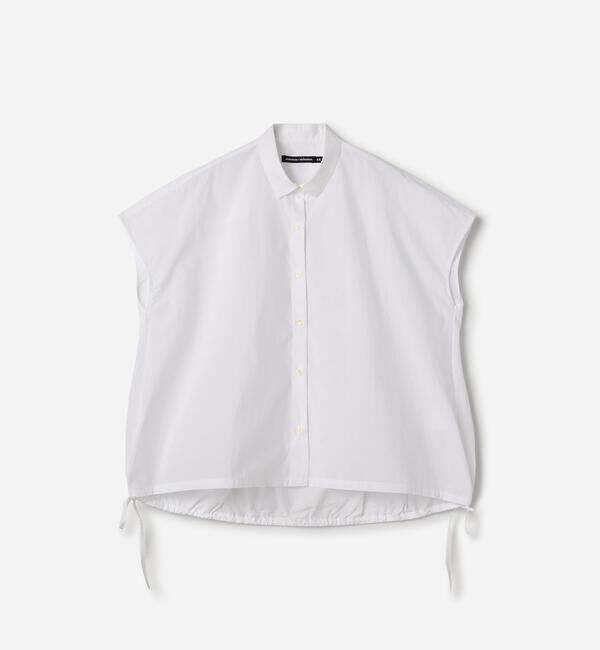  「nicholson & nicholson | バックギャザーシャツ WOMEN」|シャツ・ブラウス|WHITE
