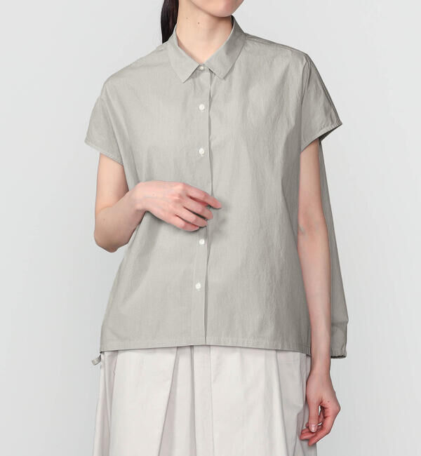  「nicholson & nicholson | バックギャザーシャツ WOMEN」|シャツ・ブラウス|