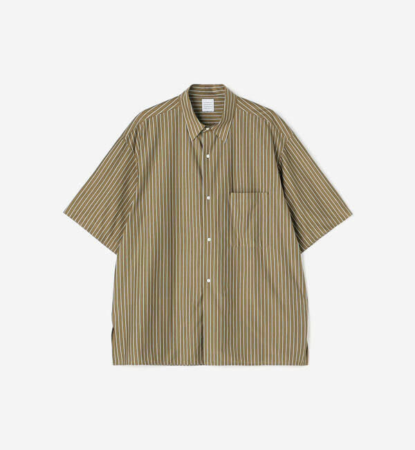  「GOOD PEOPLE GOOD STITCHING GOOD PRODUCT | 〈別注〉ストライプ ハーフスリーブシャツ MEN」|シャツ・ブラウス|