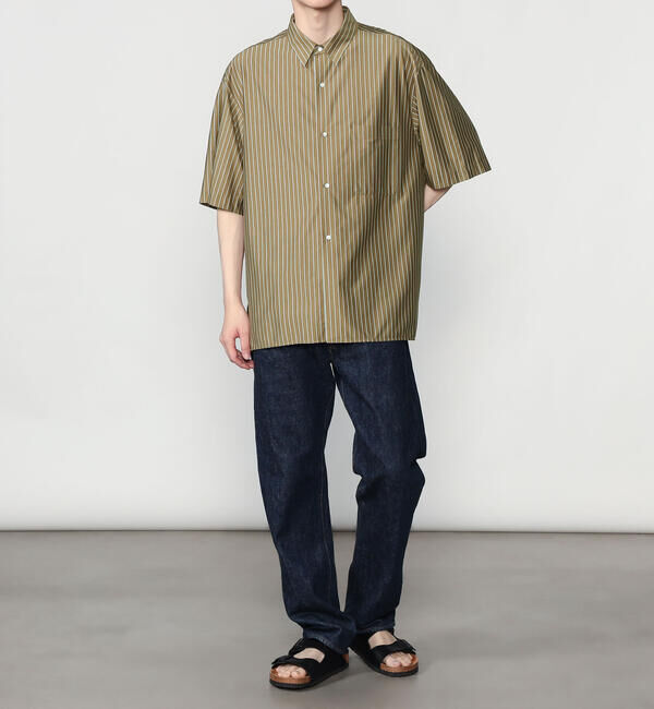  「GOOD PEOPLE GOOD STITCHING GOOD PRODUCT | 〈別注〉ストライプ ハーフスリーブシャツ MEN」|シャツ・ブラウス|