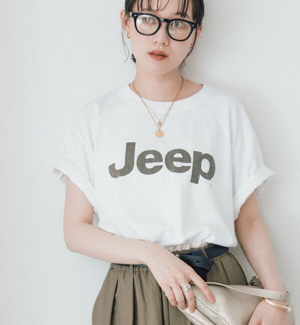  「予約【大人のロゴTシャツ】Jeep Tee」|Tシャツ・カットソー|オフホワイト