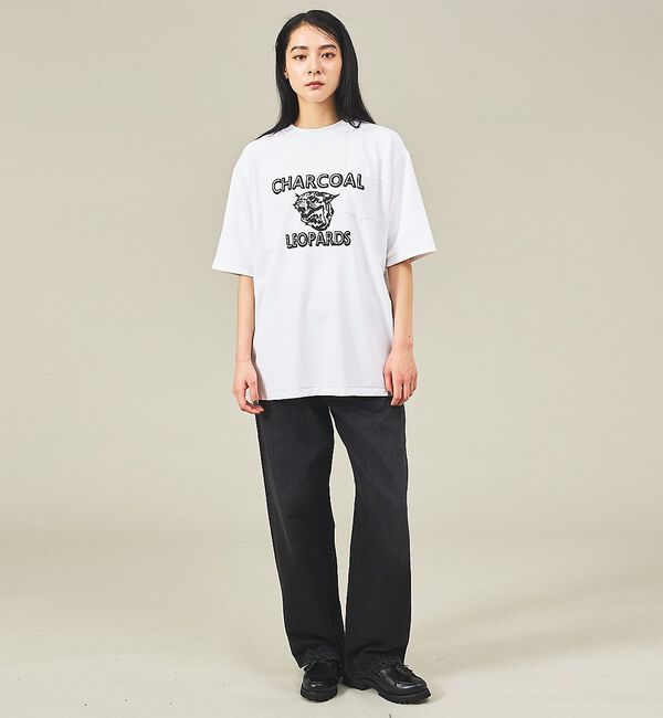 Rouge vif「【Americana/アメリカーナ&times;ORIGINAL Charcoal/オリジナ」|Tシャツ・カットソー|