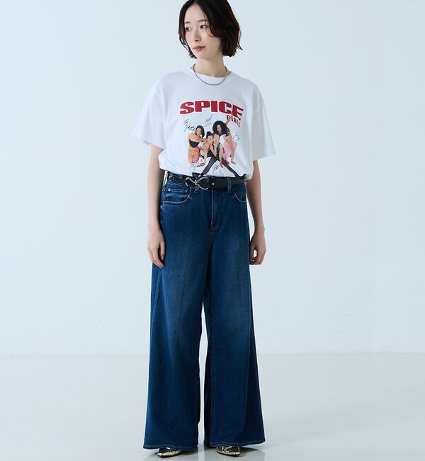 Rouge vif「【GOOD ROCK SPEED/グッドロックスピード】プリントTシャツ / フ」|Tシャツ・カットソー|