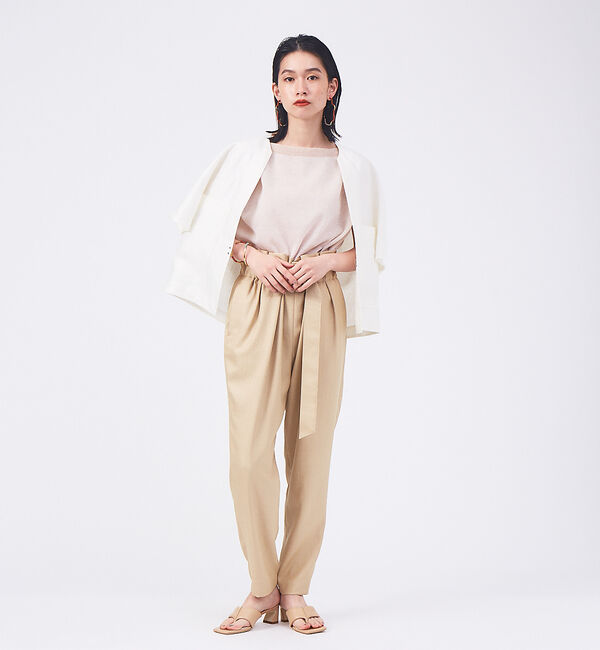 qualite「リネンライクパンツ」|その他|