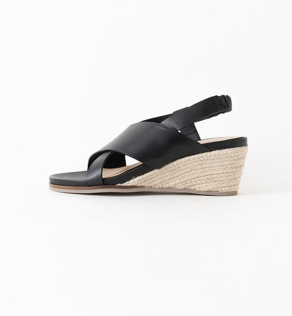 AU BANNISTER「【販売店舗限定】ジュートウエッジヒールサンダル」|サンダル|