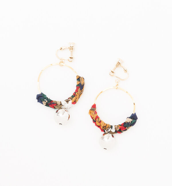 LOWELL things「●I/ブレードイヤリング」|ピアス|ネイビー