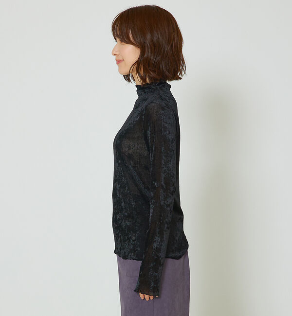 abahouse mavie「シアーフロッキーメロウプルオーバー」|Tシャツ・カットソー|