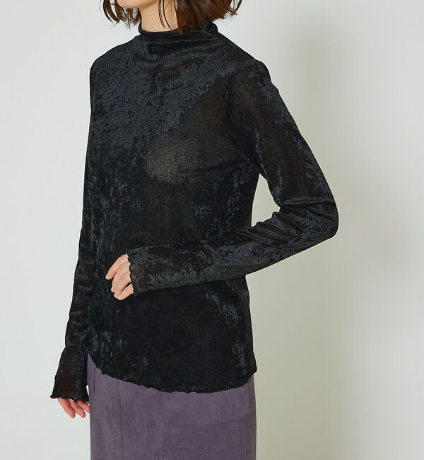 abahouse mavie「シアーフロッキーメロウプルオーバー」|Tシャツ・カットソー|