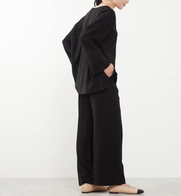Liesse「ノータックストレートパンツ（セットアップ対応）」|その他|