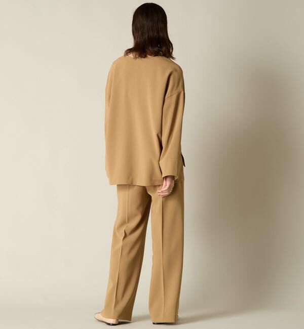 Liesse「ノータックストレートパンツ（セットアップ対応）」|その他|