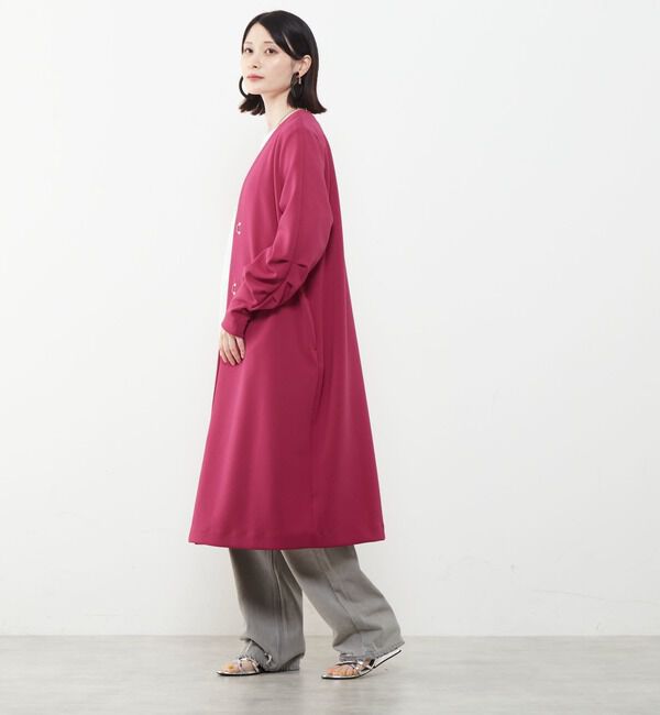Soffitto「《定番》ノーカラータックスリーブコート」|その他|