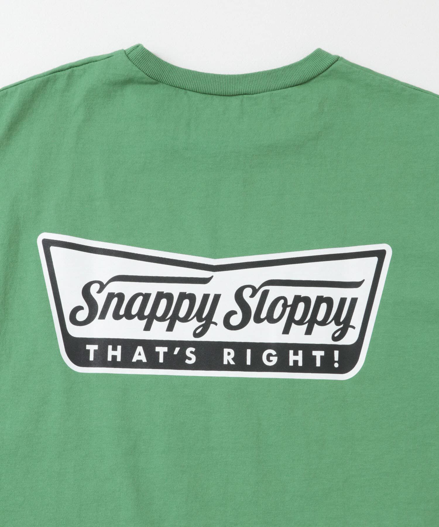 URBAN RESEARCH DOORS「『別注』SLOPPY SUPPLY&times;DOORS　SNAPPY T-SHIRTS」|Tシャツ・カットソー|