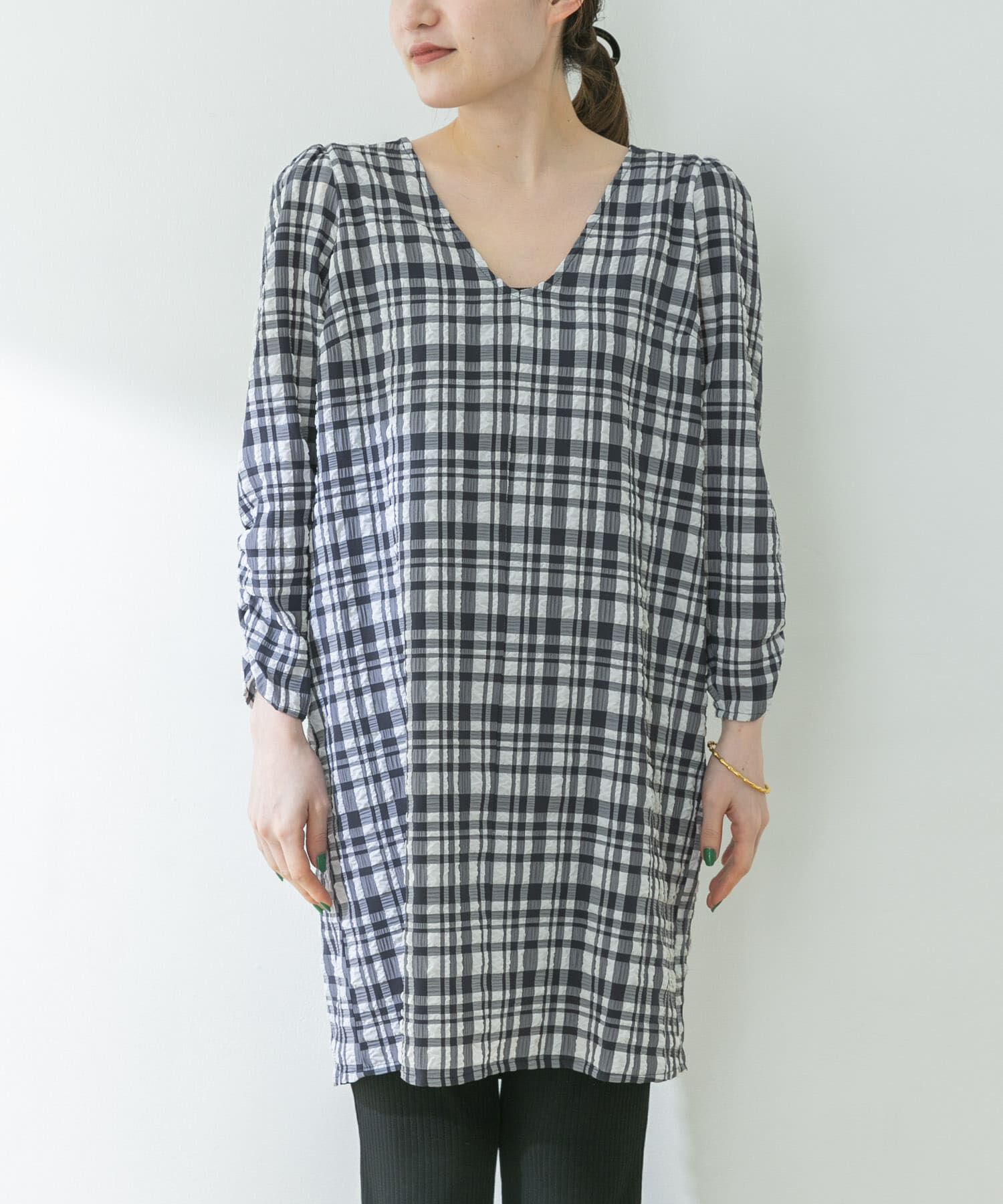 URBAN RESEARCH「JUST FEMALE　Hamilton vn dress」|ワンピース|