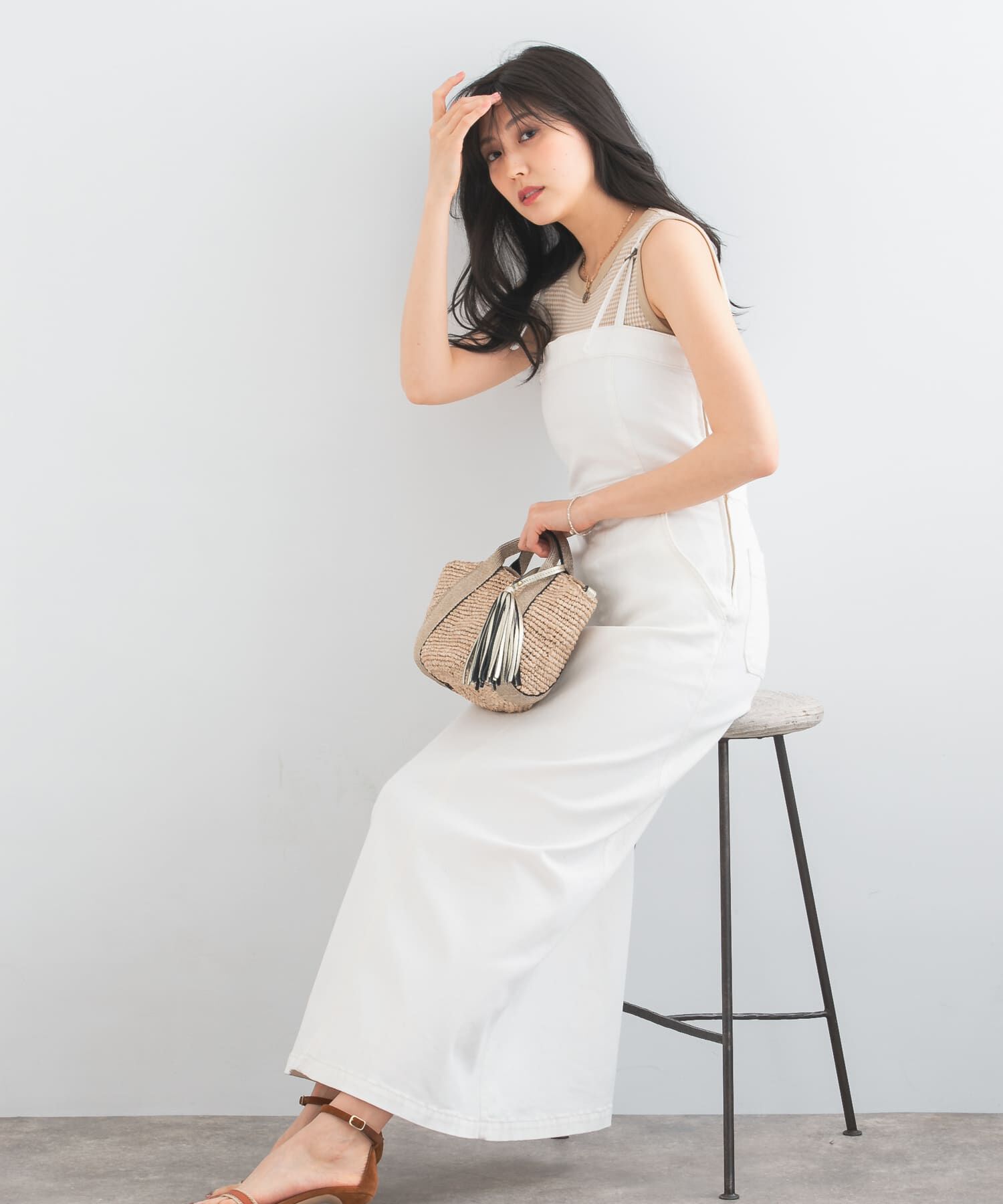 URBAN RESEARCH ROSSO「『別注』Lee&times;ROSSO　BELTED CAMISOLE DRESS」|ワンピース|