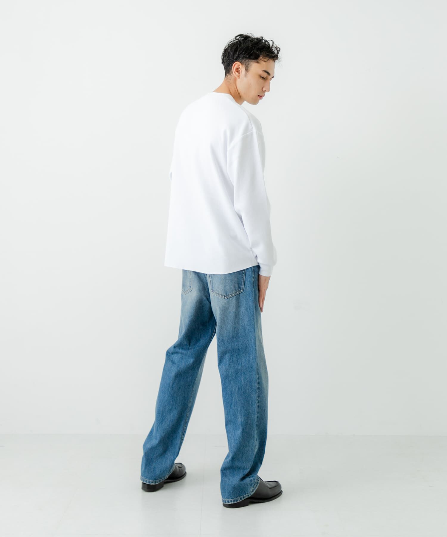 URBAN RESEARCH「『UR TECH』度詰めワッフルヘンリーロングスリーブ」|Tシャツ・カットソー|