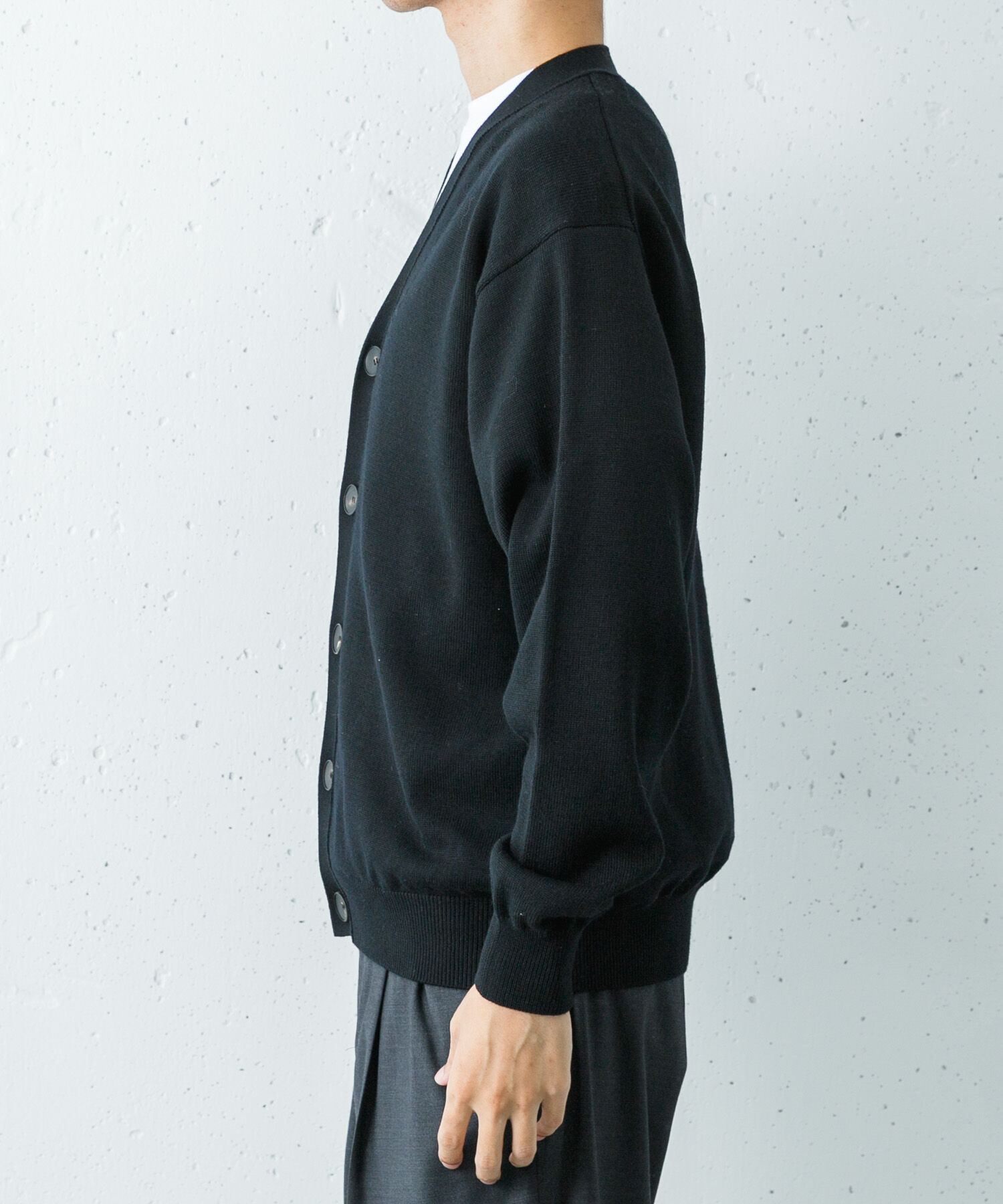 URBAN RESEARCH「CASH FEEL W/MID CARDIGAN」|カーディガン|