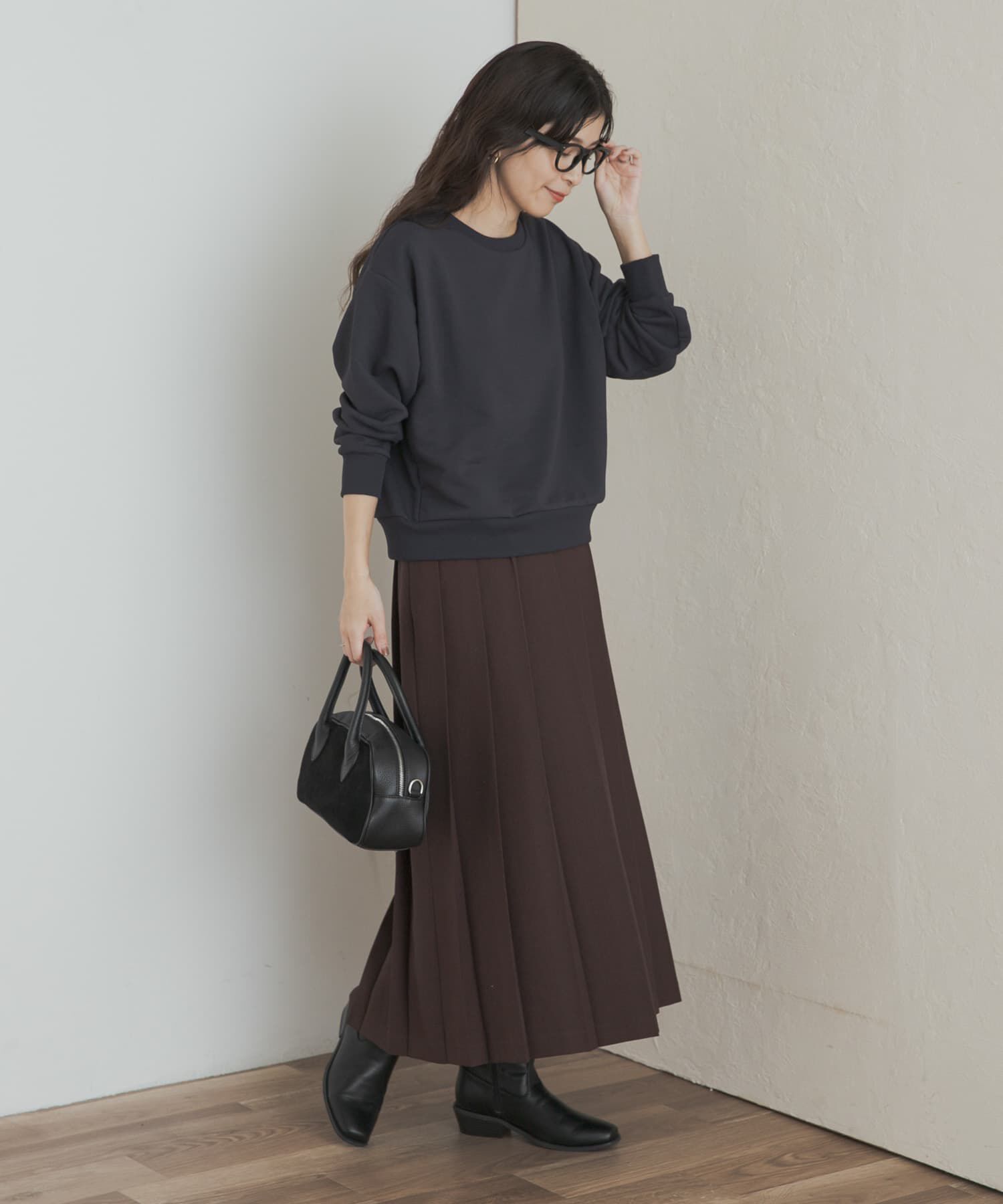 URBAN RESEARCH DOORS「速乾裏毛サイドポケットプルオーバー」|Tシャツ・カットソー|