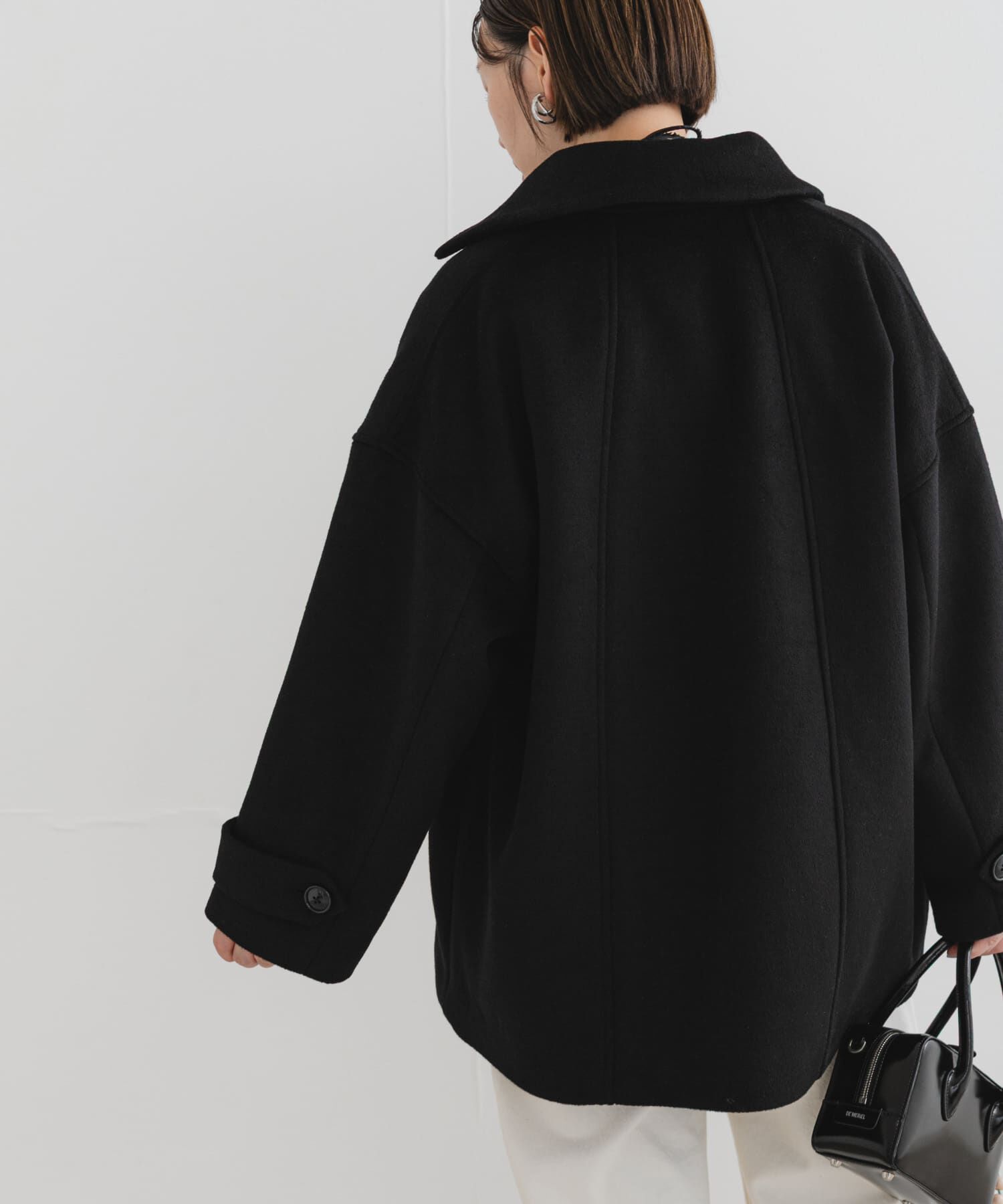 URBAN RESEARCH ROSSO「F by ROSSO　『UR TECH』ビーバーテントラインコート」|ステンカラーコート|