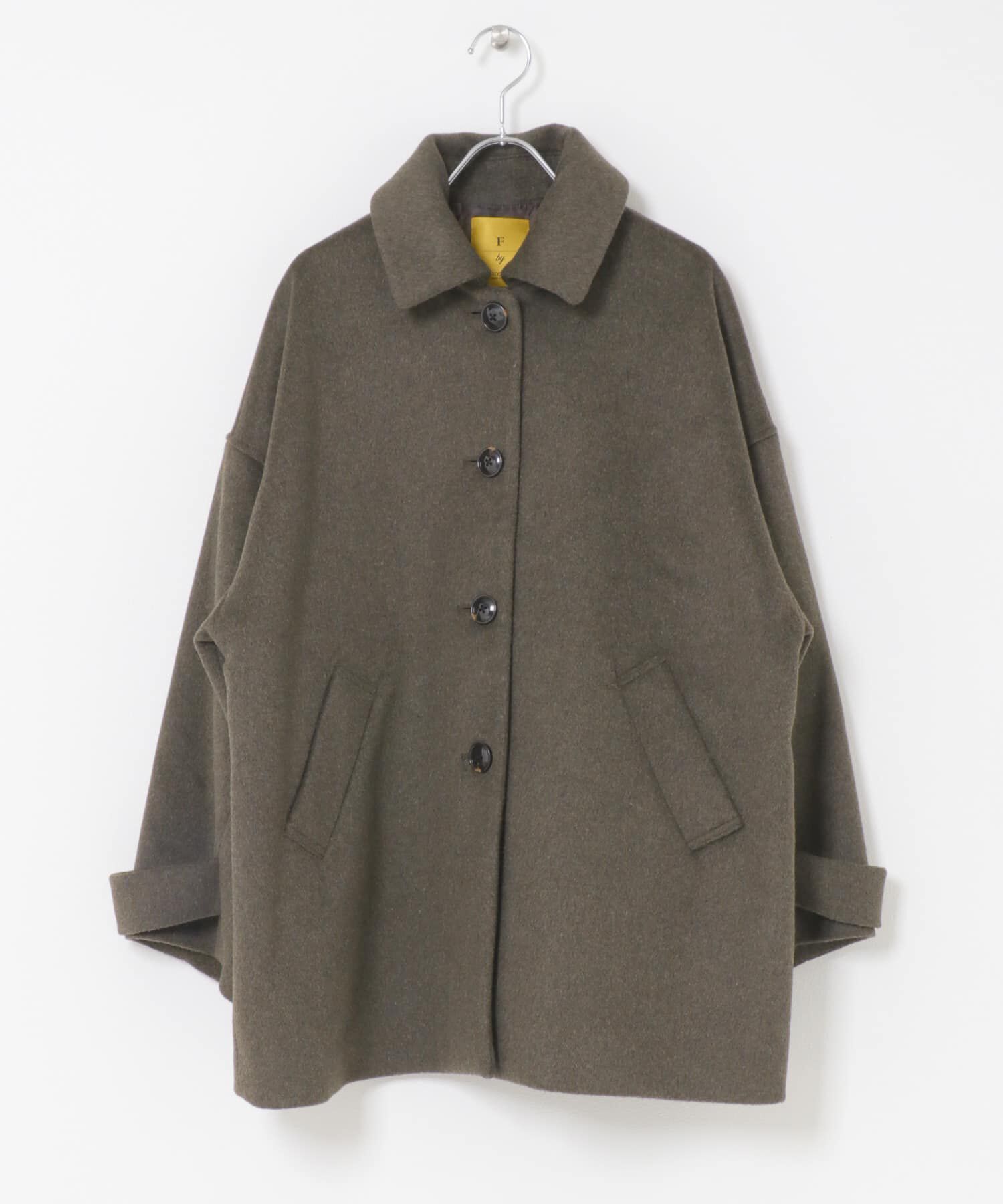 URBAN RESEARCH ROSSO「F by ROSSO　『UR TECH』ビーバーテントラインコート」|ステンカラーコート|