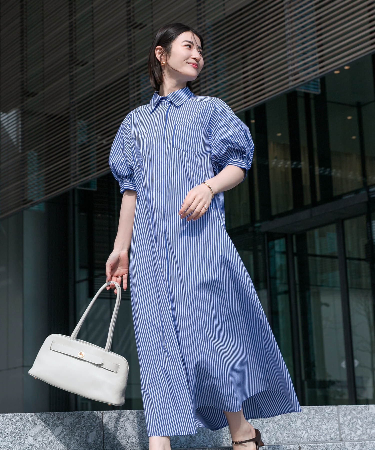 URBAN RESEARCH ROSSO「『別注』ELENDEEK&times;ROSSO　RELAXY SHIRT ONE-PIECE」|ワンピース|