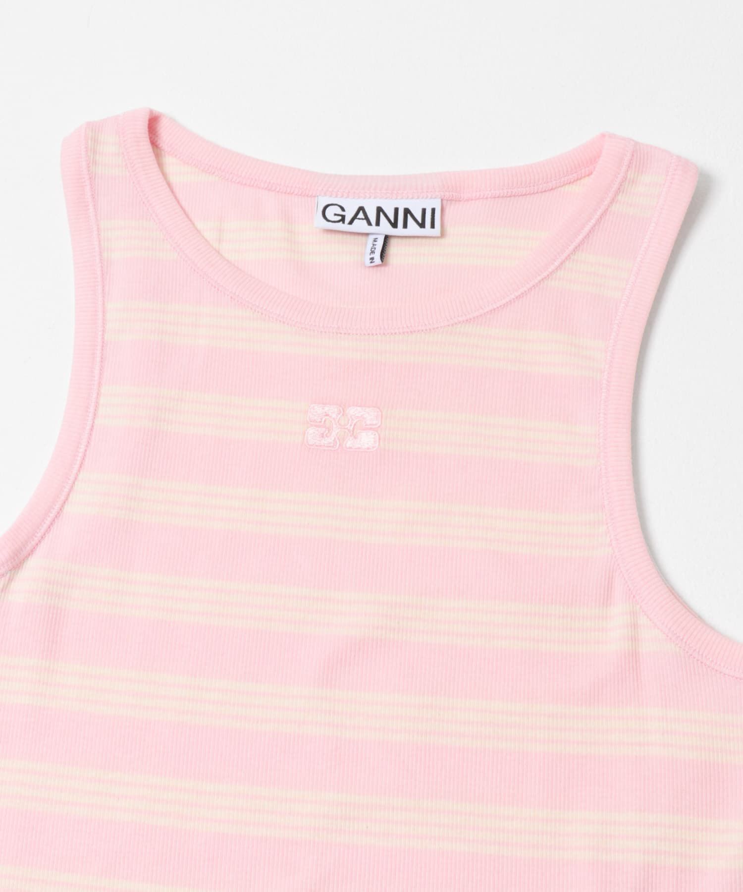 URBAN RESEARCH「GANNI　SOFT COTTON RIB TANK TOP」|タンクトップ|