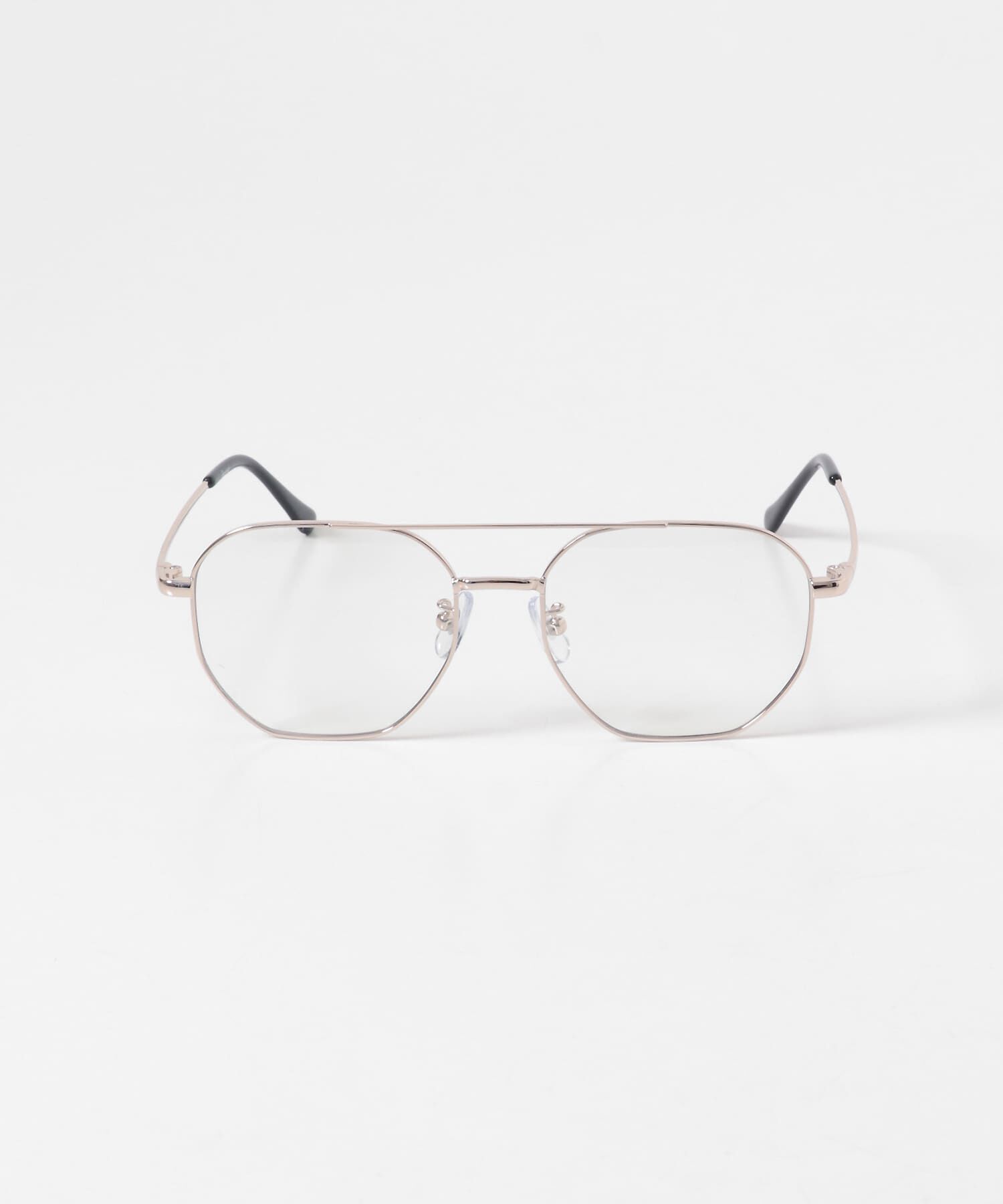 URBAN RESEARCH「decor　EYEWEAR DOUBLE-RIM」|メガネ|シルバー