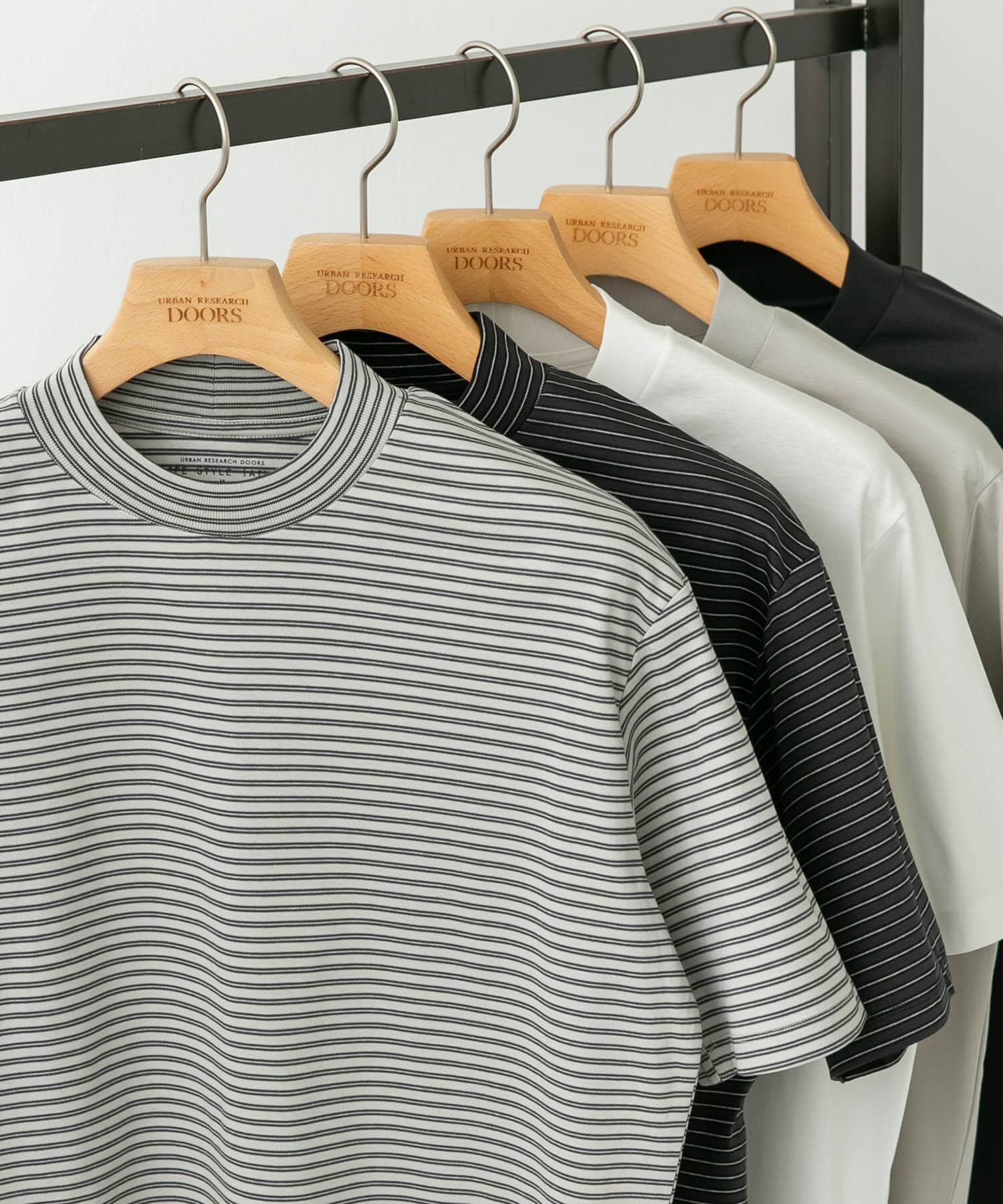 URBAN RESEARCH DOORS「『UR TECH』LIFE STYLE TAILOR　サマシェア ドレスTシャツ」|シャツ・ブラウス|グレー