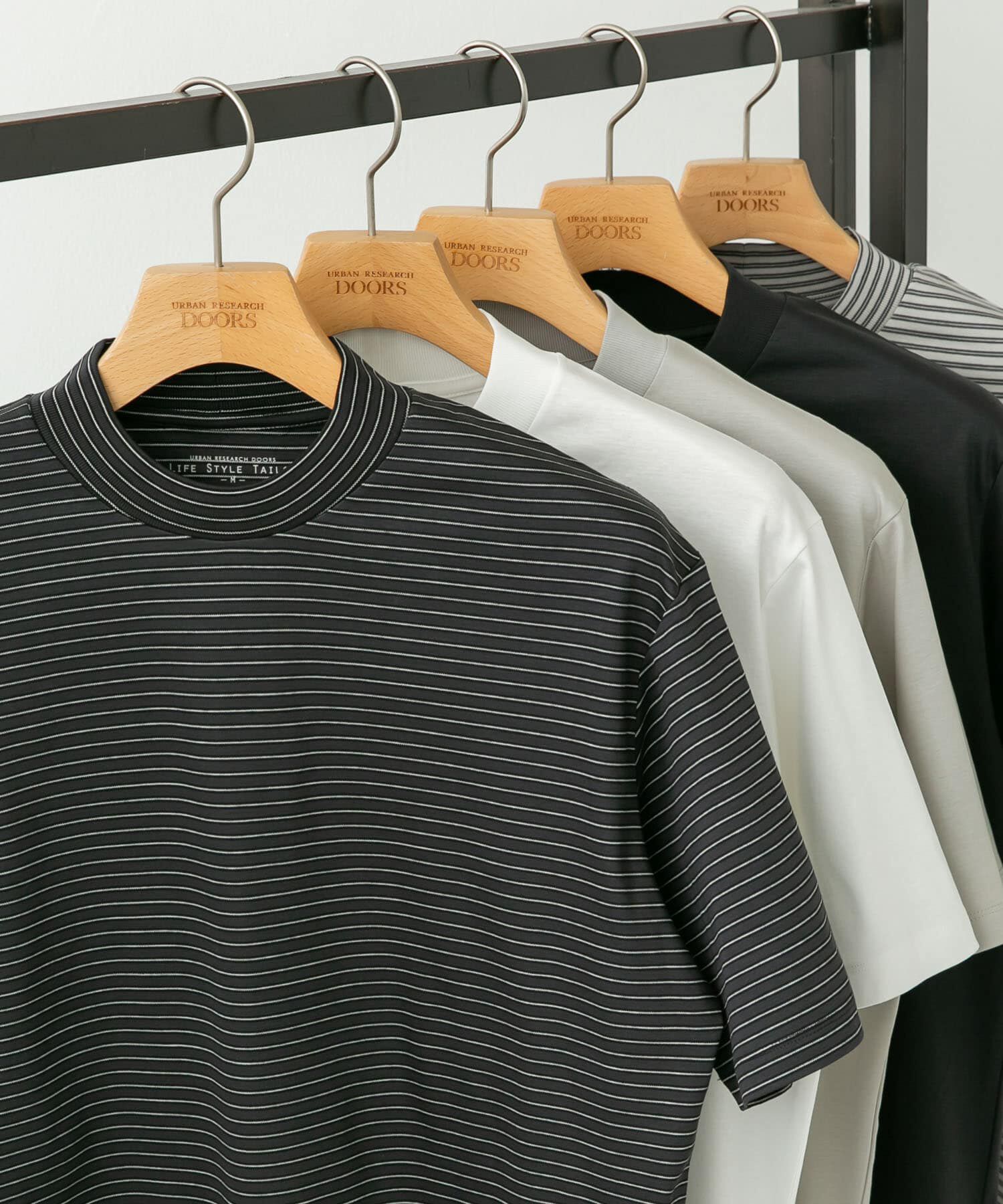 URBAN RESEARCH DOORS「『UR TECH』LIFE STYLE TAILOR　サマシェア ドレスTシャツ」|シャツ・ブラウス|グレー系その他