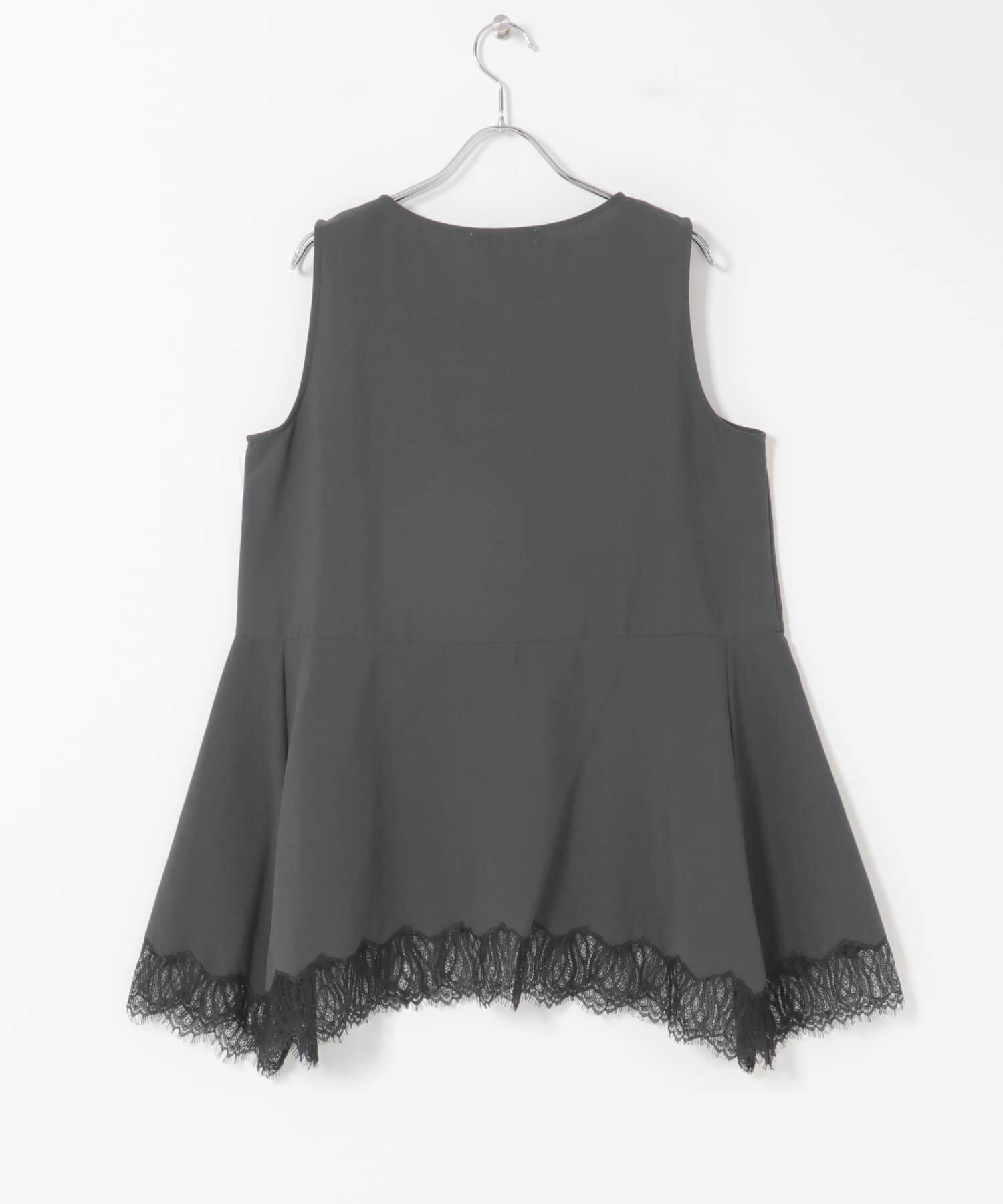 URBAN RESEARCH ROSSO「CHIGNON　ヘムレースサテンタンクトップ」|タンクトップ|