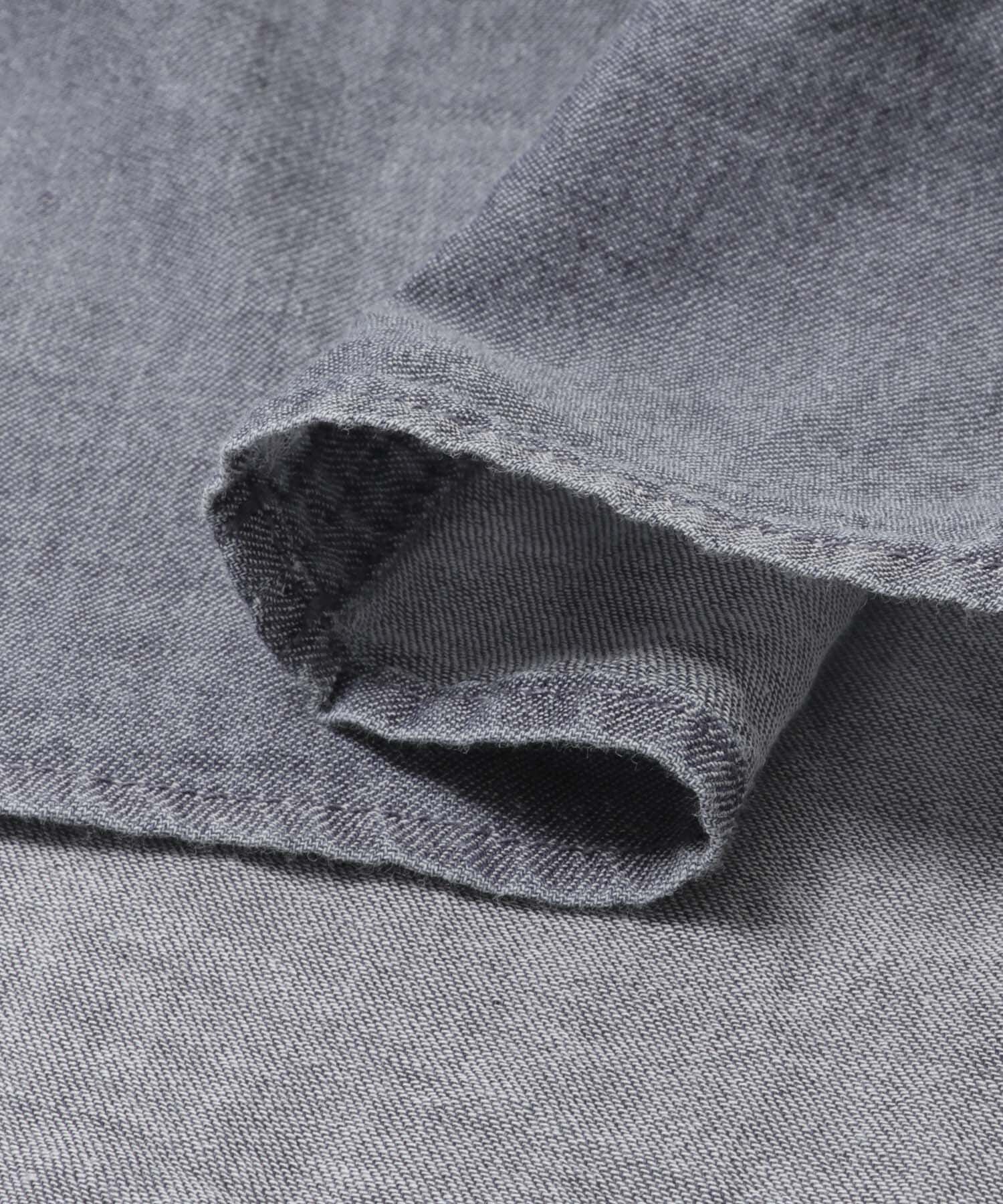 URBAN RESEARCH DOORS「シアーデニムピンタックドルマンブラウス」|シャツ・ブラウス|