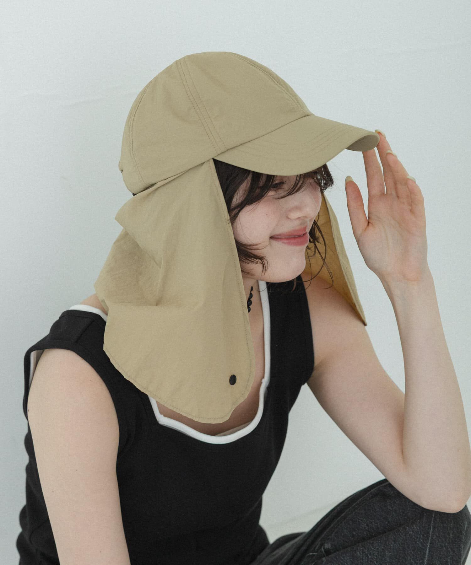 Sonny Label 「UVカットサンシェードハット」|ハット|