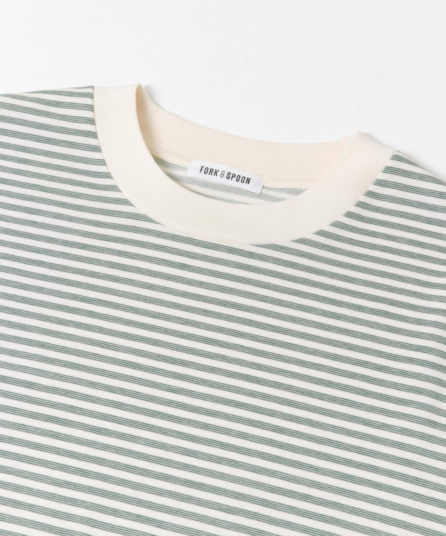 URBAN RESEARCH DOORS「FORK&SPOON　マルチボーダーTシャツ」|Tシャツ・カットソー|