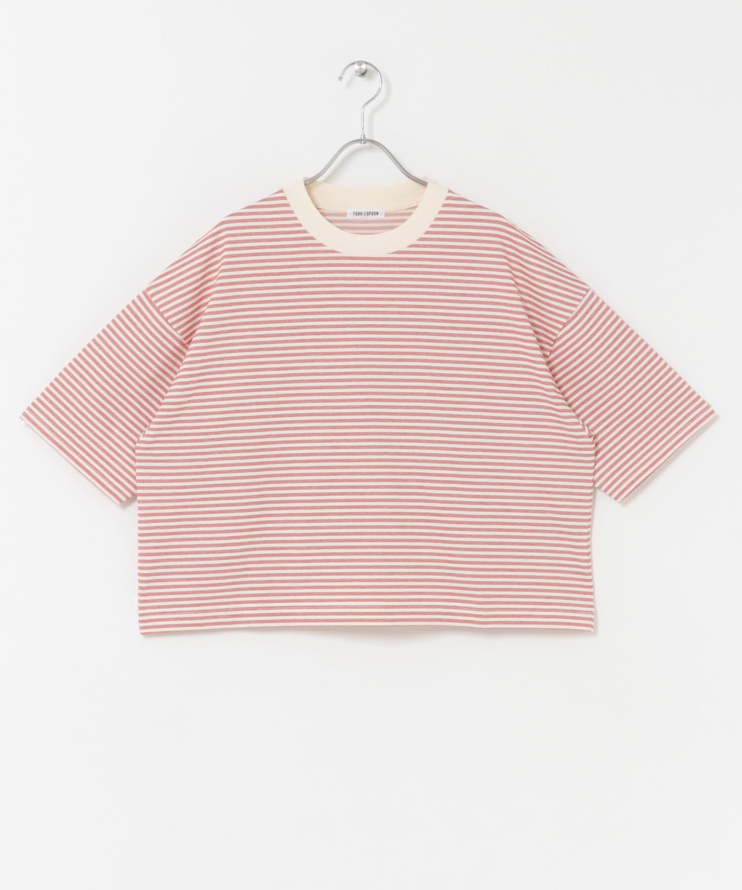 URBAN RESEARCH DOORS「FORK&SPOON　マルチボーダーTシャツ」|Tシャツ・カットソー|