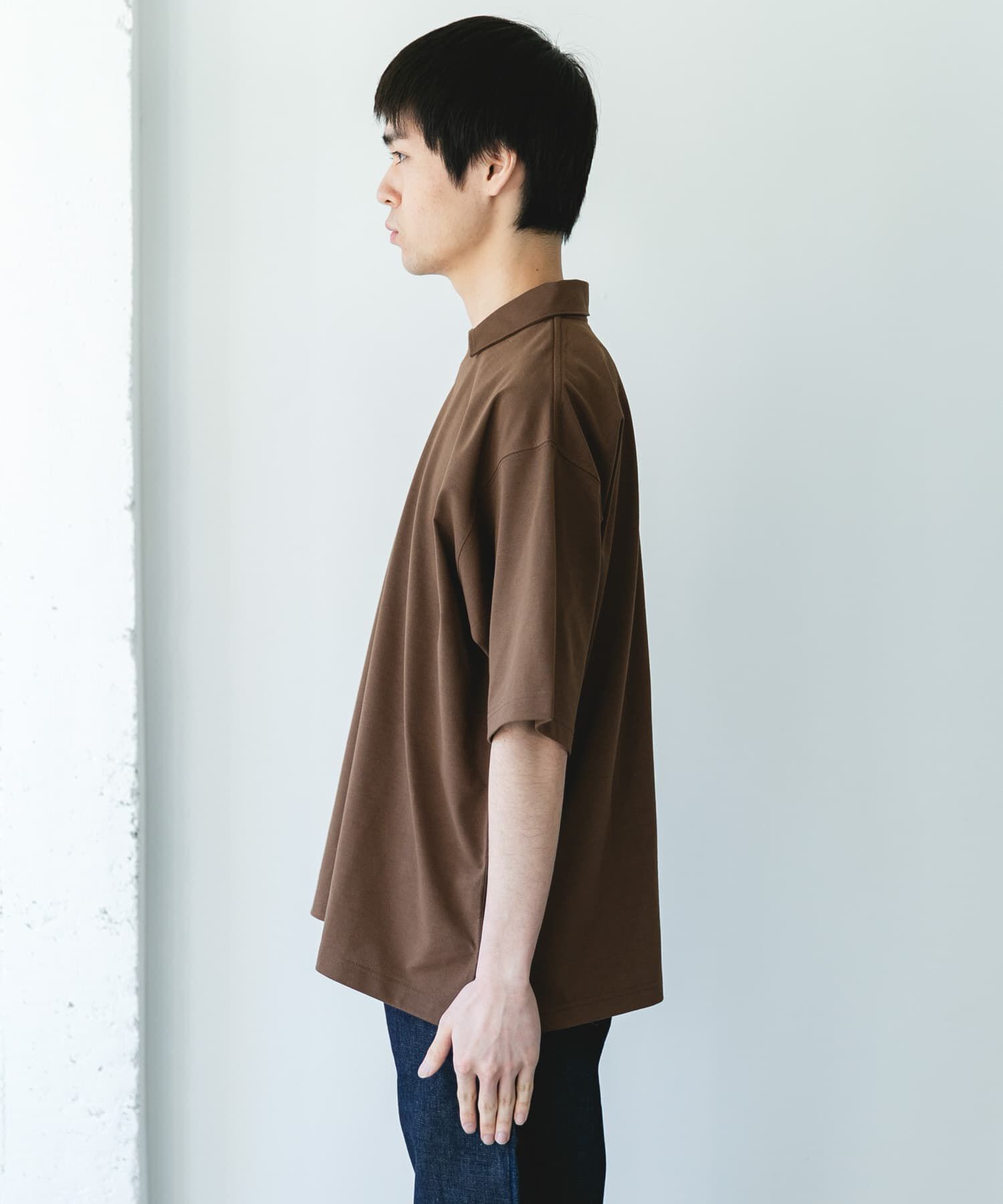 URBAN RESEARCH DOORS「『吸水速乾/防ｼﾜ/抗ﾋﾟﾘﾝｸﾞ/UVｶｯﾄ/ｲｰｼﾞｰｹｱ』DRYMIX Vﾈｯ  」|Tシャツ・カットソー|