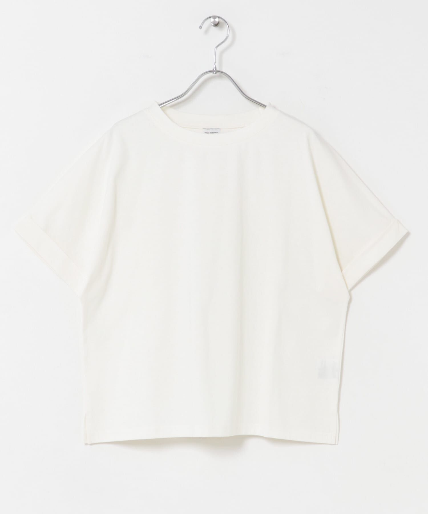 URBAN RESEARCH DOORS「『UR TECH』コットンロールスリーブプルオーバー」|Tシャツ・カットソー|