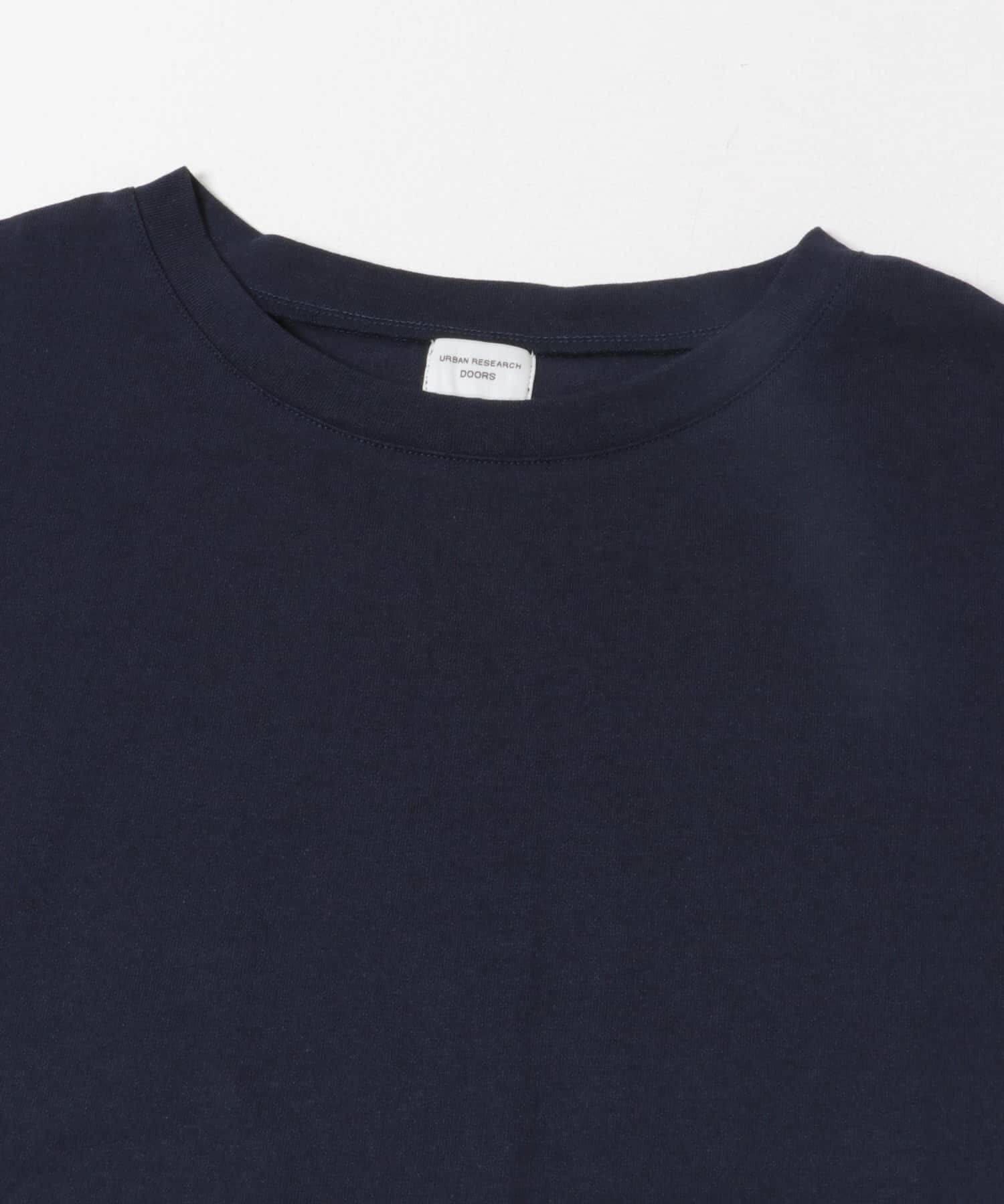 URBAN RESEARCH DOORS「『UR TECH』コットンロールスリーブプルオーバー」|Tシャツ・カットソー|