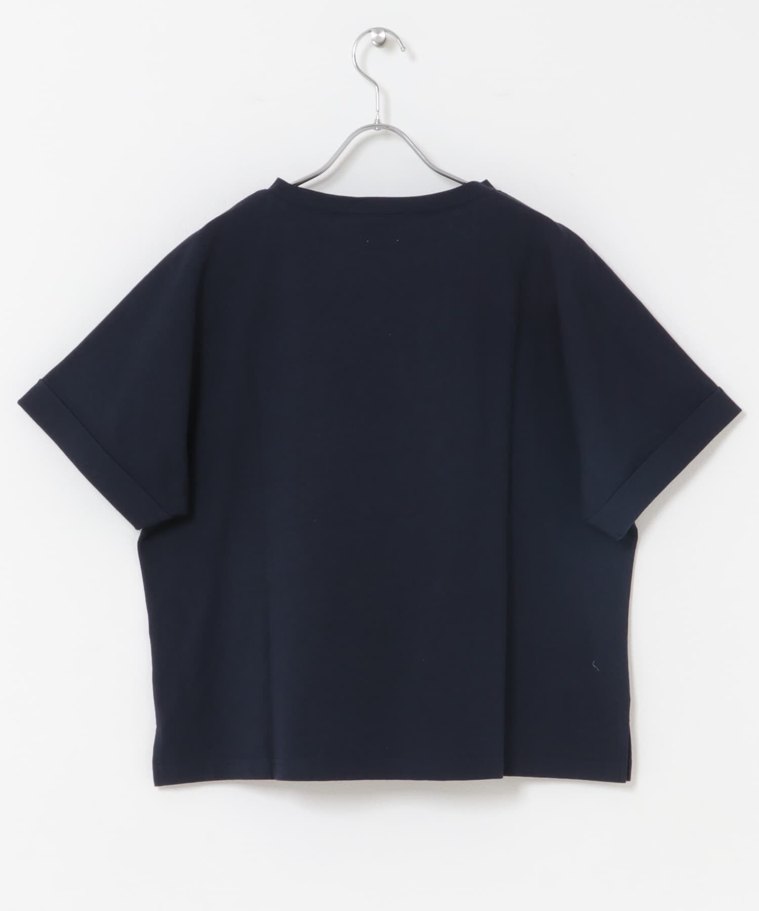 URBAN RESEARCH DOORS「『UR TECH』コットンロールスリーブプルオーバー」|Tシャツ・カットソー|
